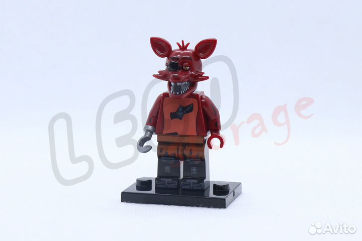 Lego Аниматроники фнаф fnaf Фредди Бонни Фокс Чика