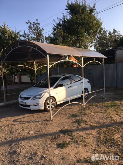 Навес для автомобиля. Беседка. 3,5 х 2 м 4 м 6 м