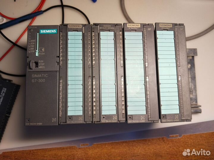 Плк Siemens S7-300 с модулями