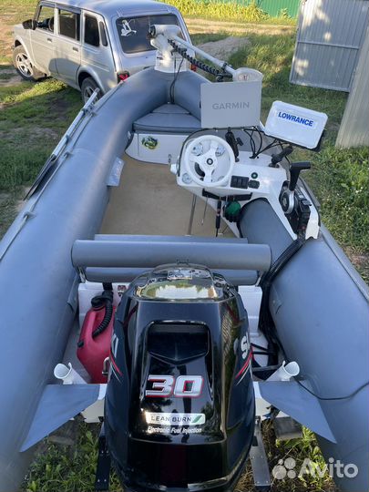 Риб winboat 390, suzuki 30 и прицеп лав 81015