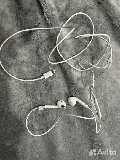 Наушники apple earpods lightning