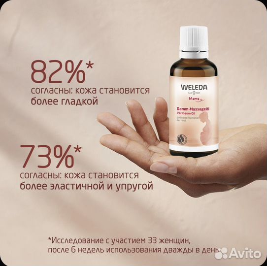 Масло для промежности weleda