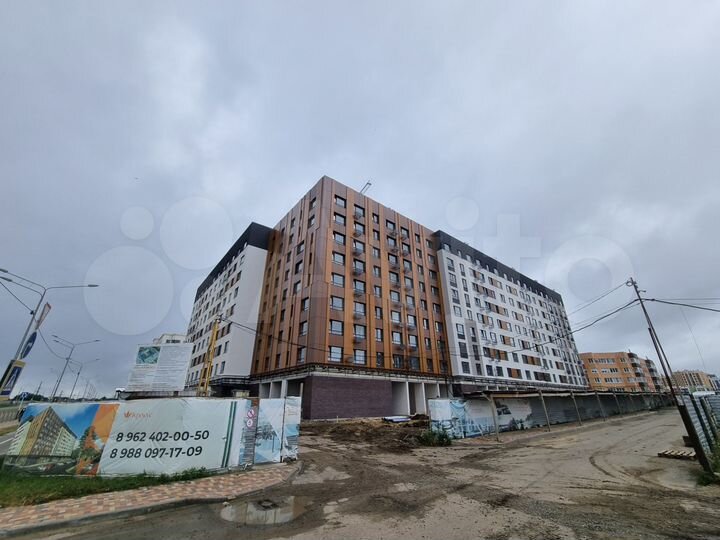 2-к. квартира, 61,6 м², 2/9 эт.
