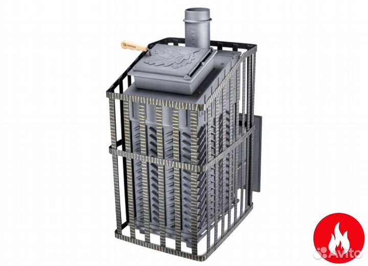 Печь для бани gfs зк 25 (п ураган)