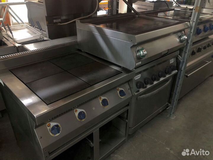 Электрические плиты 2-х, 4-х, 6-ти конфорочные