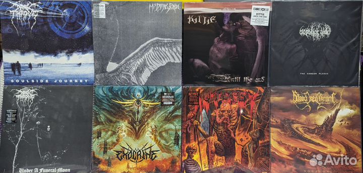 Виниловые пластинки Metal ч.2