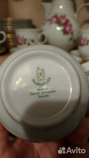 Чайно-кофейный сервиз Henneberg porzellan