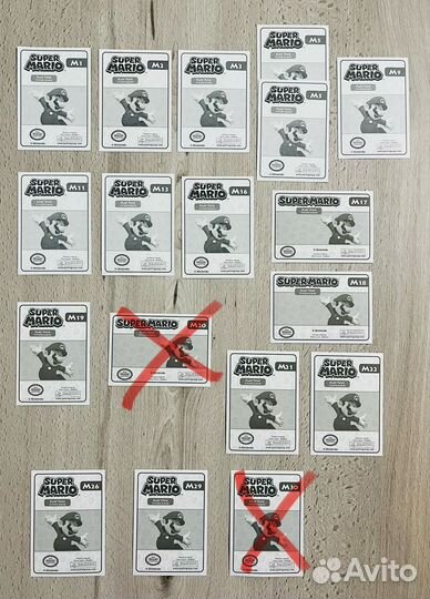 Наклейки Panini Super Mario