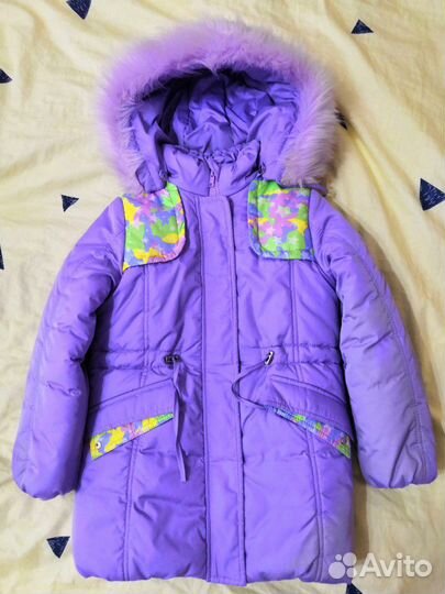 Зимний костюм на девочку