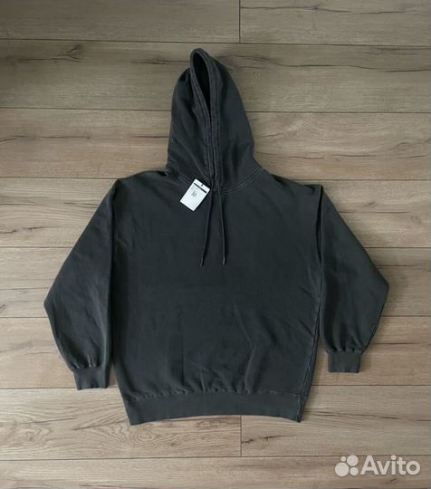 Худи garment dyed