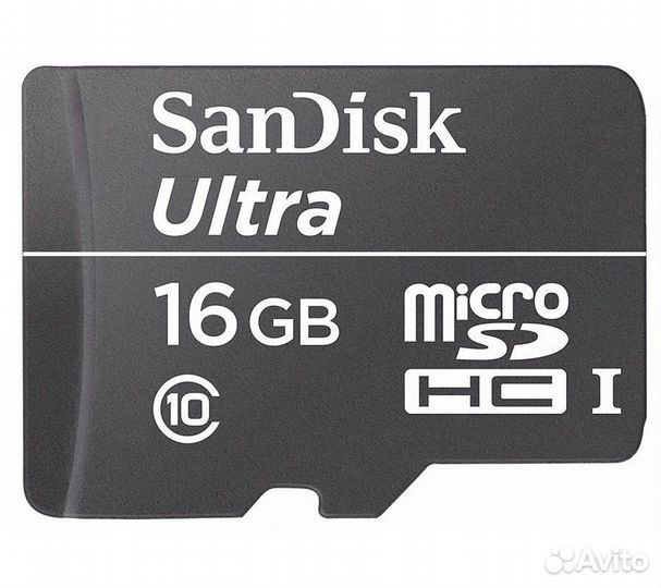 Карта памяти SanDisk microsdhc Ultra Class 10 UHS