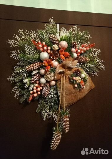 Новогодний венок большой