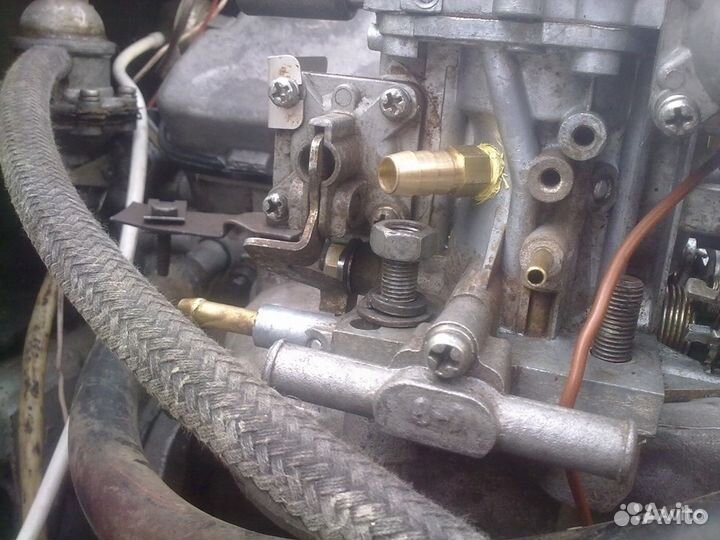 Гбо Штуцер входа газа в карбюратор Установка гбо