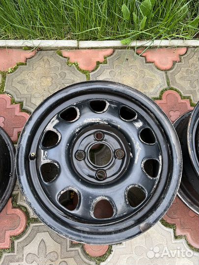 Диски штампованные р14 4 100 audi