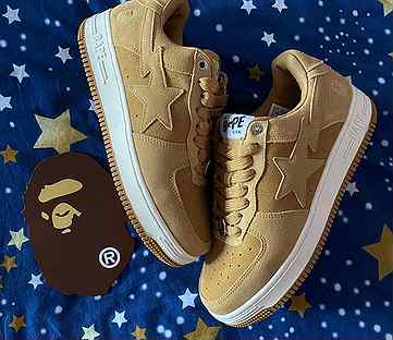 Кроссовки Bape Sta Beige Suede (41-43)