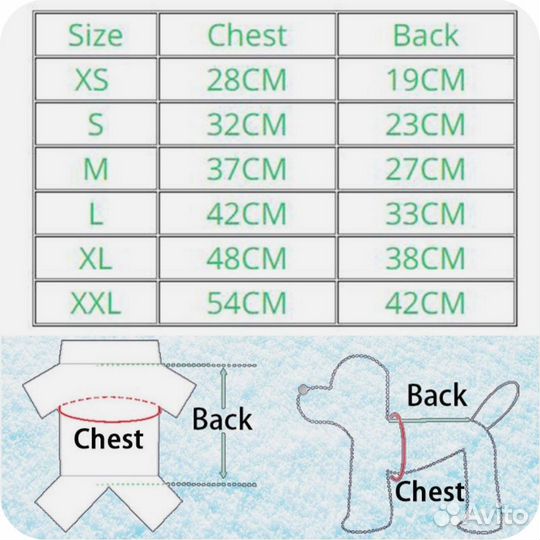 Одежда для собак новая