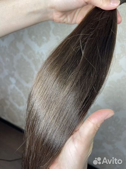 Волосы для наращивания славянка 50 см