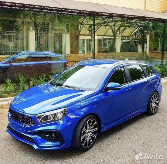Обвес на весту “Quasar” в цвет(Lada Vesta)