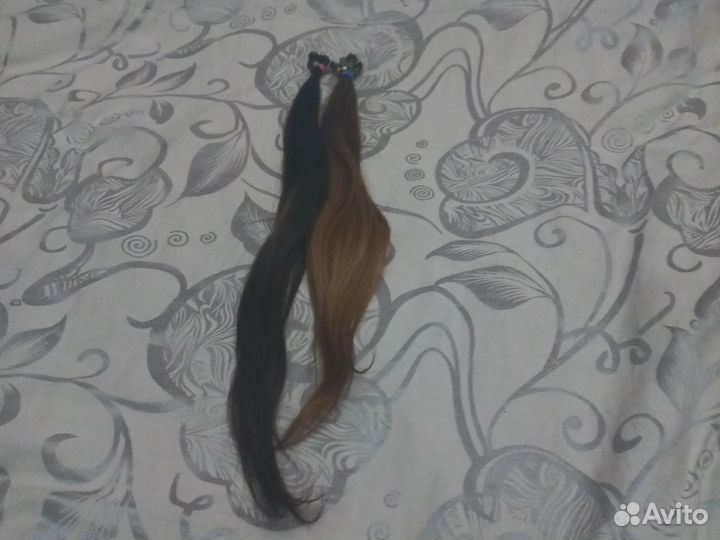 Натуральные волосы капсулы