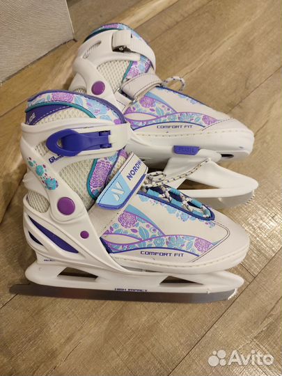 Коньки Nordway детские раздвижные