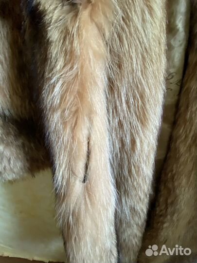 Шуба из енота