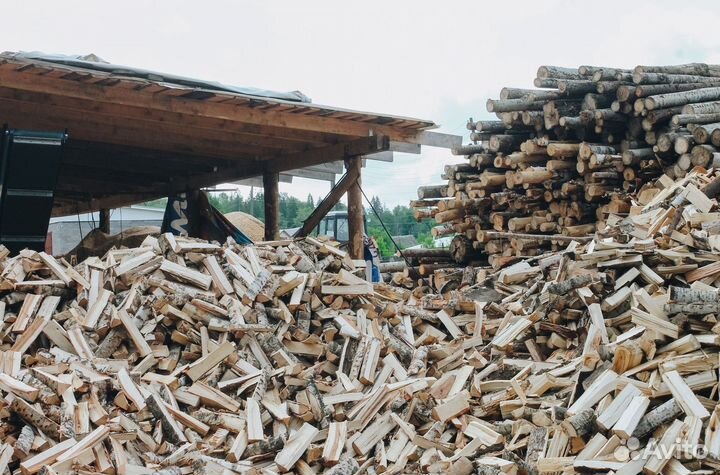 Дрова колотые