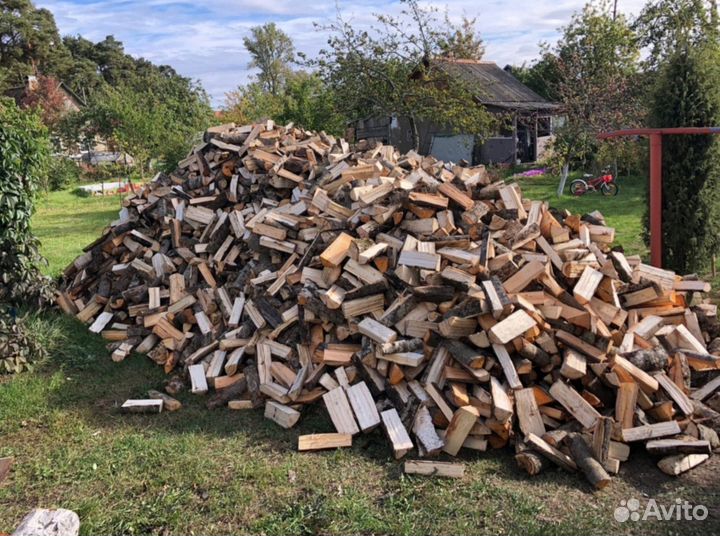Дрова березовые колотые