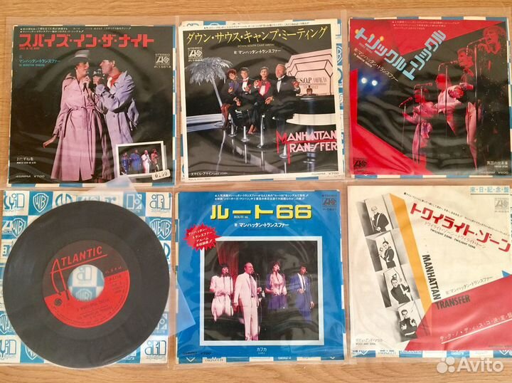 Винил. Синглы Manhattan Transfer