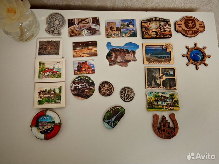 Магниты сувенирные на холодильник