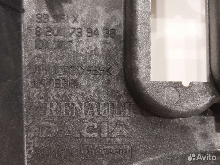 Панель для автомагнитолы на Рено