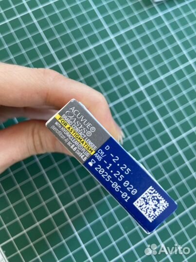 Линзы acuvue oasys for astigmatism -2.25