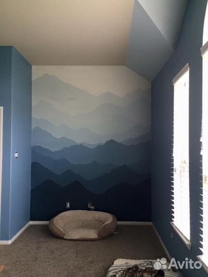 Роспись стен, картины на заказ