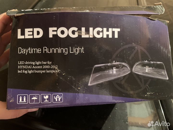 Противотуманные фары hyundai accent
