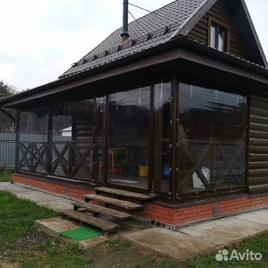 Мягкие окна пвх для террас