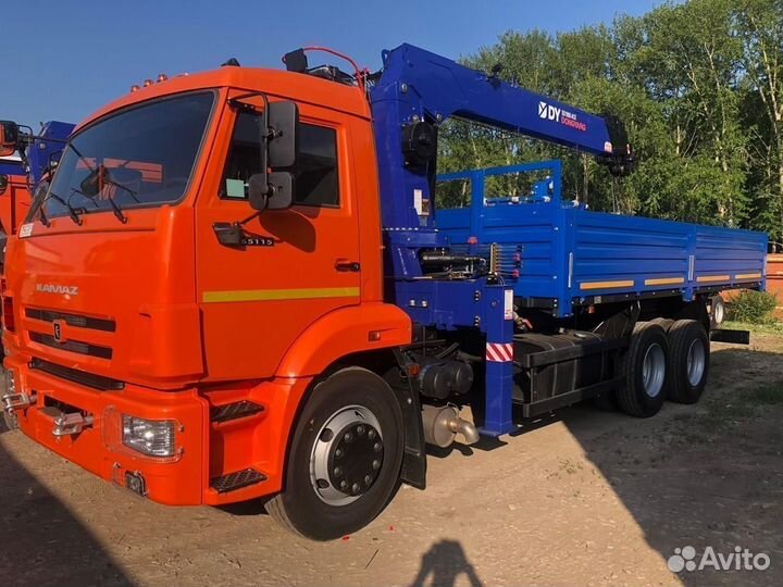 КАМАЗ 65115 с КМУ, 2023