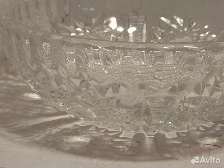 Салатница хрусталь 19 см