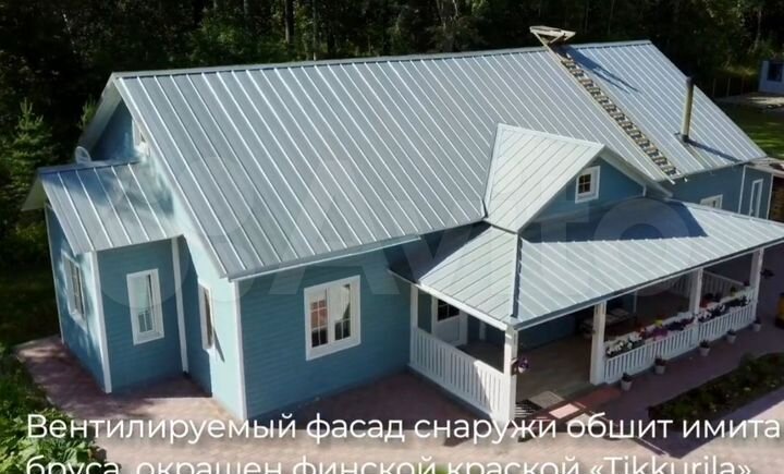 Дом 196 м² на участке 23 сот.