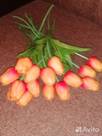 Тюльпаны силиконовые