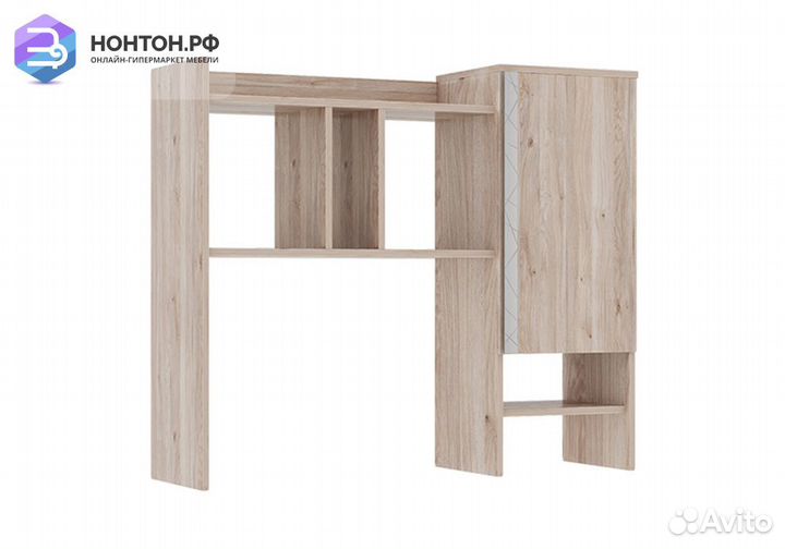 Надстройка для стола Лайк 28.01 дуб мария / галька