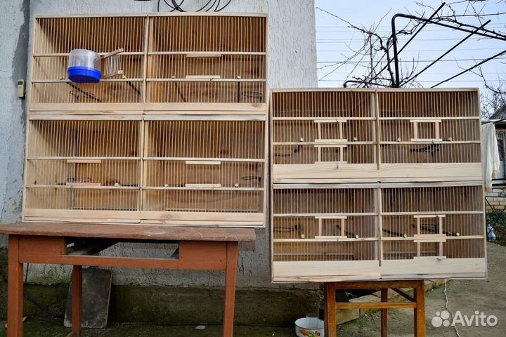 Самодельные клетки для певчих птиц