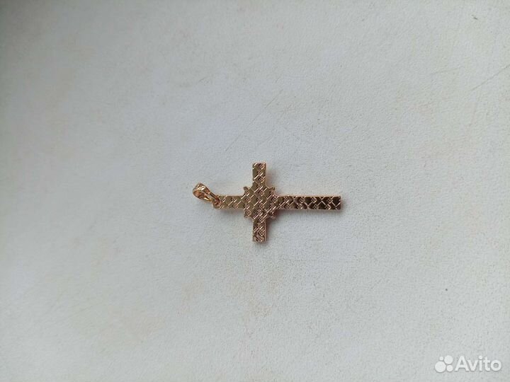 Крест подвеска