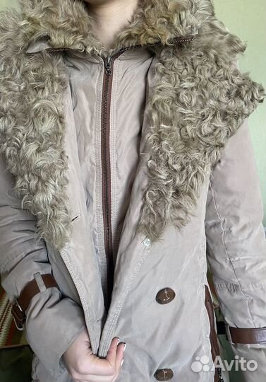 Пуховик пальто