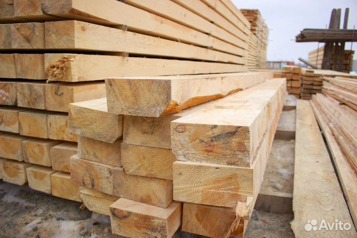 Брус и доска от производителя с доставкой