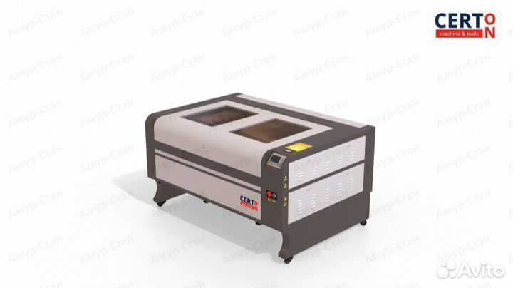 Лазерный станок с чпу certon 1310 proff hs 100 вт