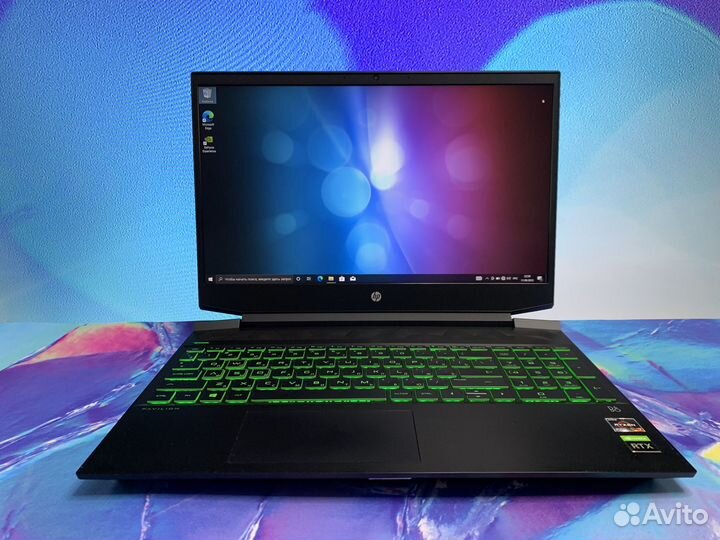 Топовый ноутбук для игр HP / RTX / SSD / Гарантия