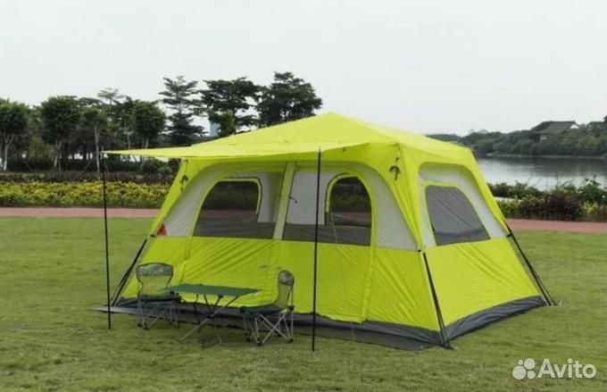 Палатка туристическая 396х275 х198см 1102