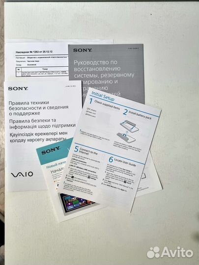 Ноутбук Sony sve171g11v