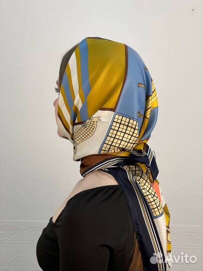 Платок шёлковый женский hermes