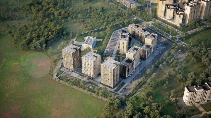 Квартира-студия, 36 м², 2/9 эт.