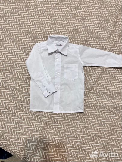 Рубашка белая 98